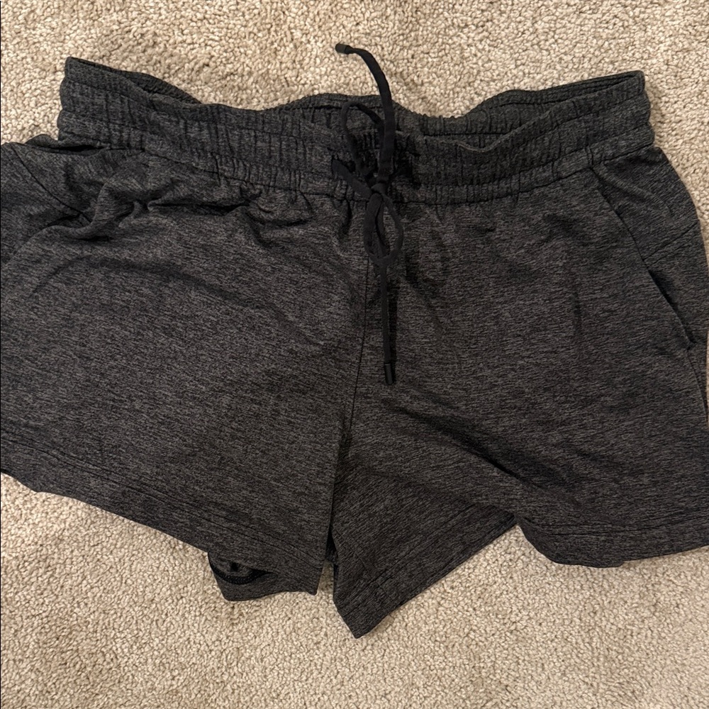 Lululemon Athletica Charcoal Gray Shorts